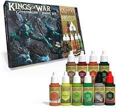 Kings of War - greenskins paint set